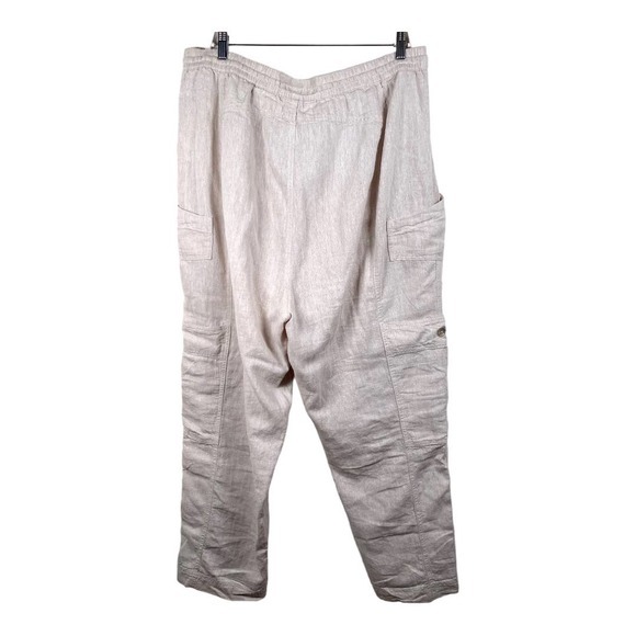 Free People Feelin Good Utility Pull-on Pants in Natural Sz XL - Picture 7 of 7